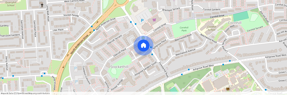 Foresterhill Road, Stockethill, Aberdeen, AB16