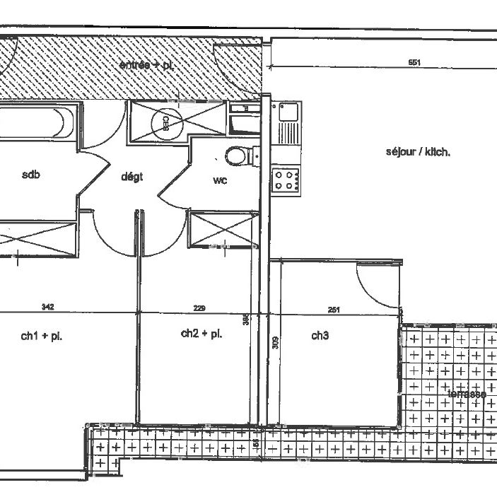 Appartement 4 pièces - Photo 2