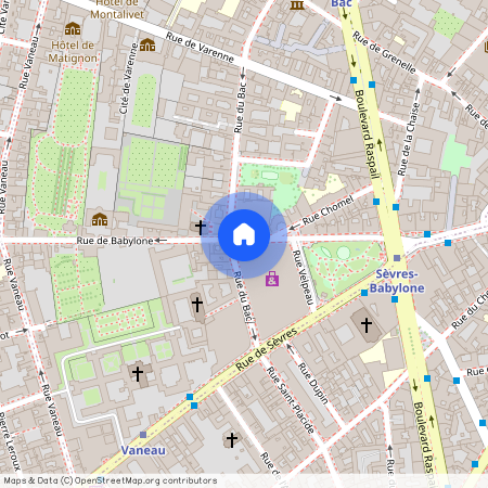 Appartement à louer rue de Babylone, Paris 7ème