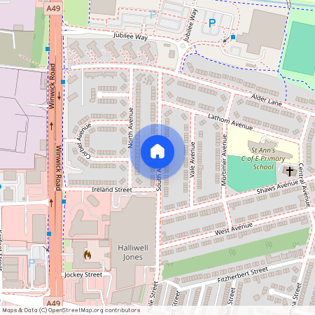 South Avenue - -, WA2, Warrington