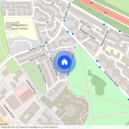 Belle Grove Terrace, Spital Tongues