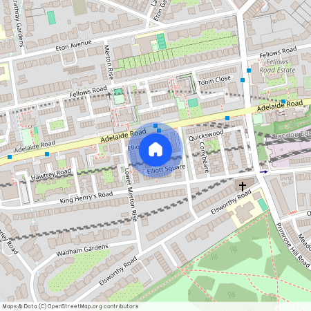 Elliott Square, Primrose Hill, London NW3