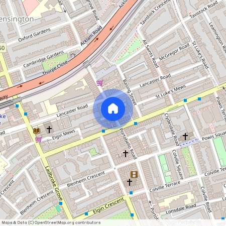 Portobello Road, W11, Notting Hill