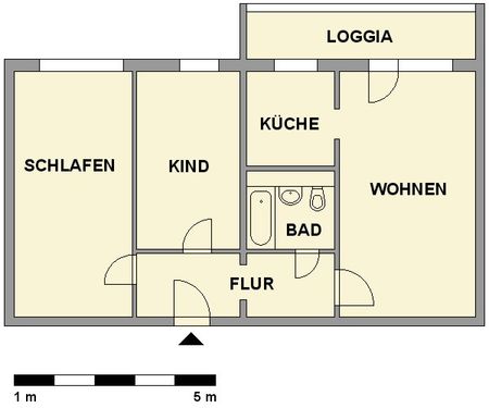 Beste Aussichten für Familien - 3-Raum-Wohnung mit Weitblick - Photo 5