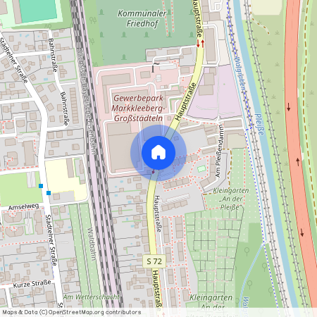 Hauptstraße, 04416, Hauptstraße    Markkleeberg