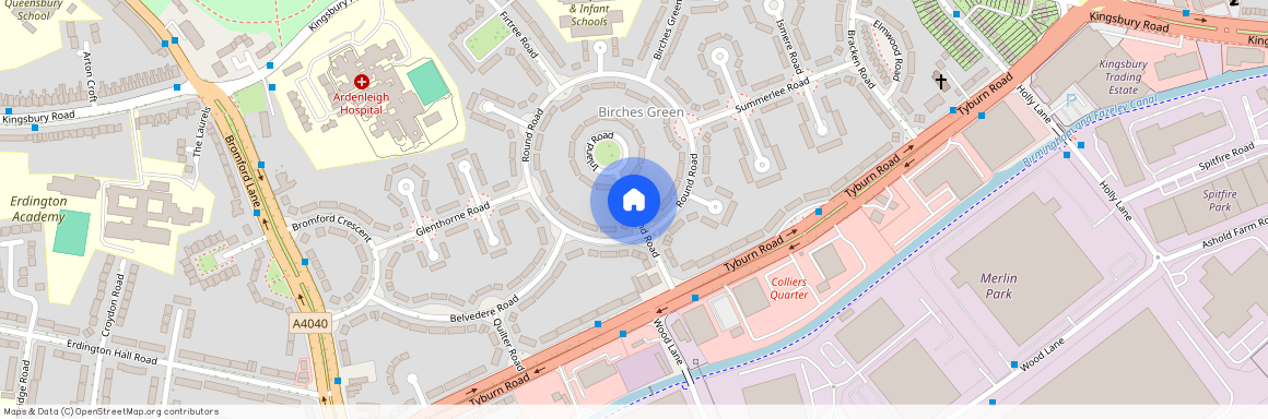 Inland road, Erdington, Birmingham