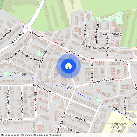 Cranachstraße, 64546 Hessen - Mörfelden-Walldorf