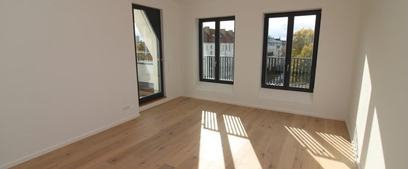 Exklusiver Neubau in Gohlis! 4-Zimmerwohnung im DG mit Loggia! - Photo 1