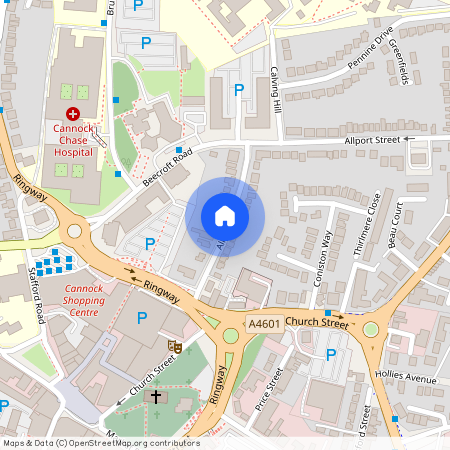 Allport Road, Cannock, WS11