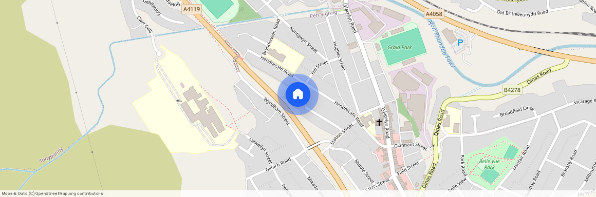 Blaenlau Street, Penygraig, Tonypandy, Rhondda Cynon Taff, CF40 1LN