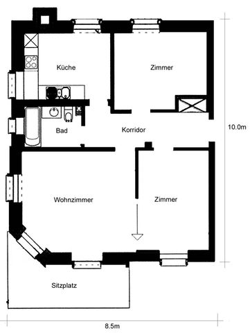 Schöne Wohnung an toller Lage! - Foto 4