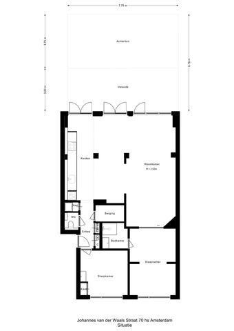 Johannes van der Waalsstraat 70-H, Middenmeer-Zuid, 1098PR, Amsterdam - Foto 2