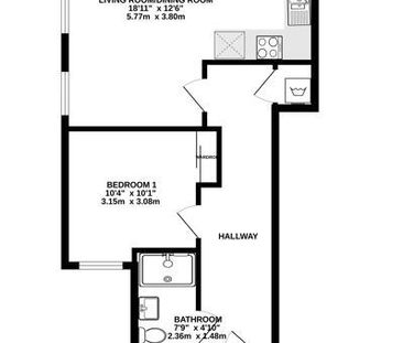 1 bedroom flat to rent - Photo 6