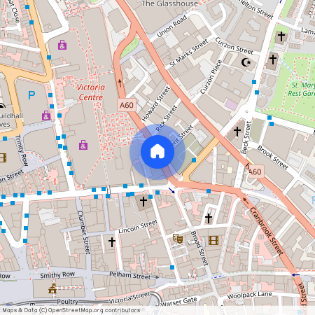 Glasshouse St, NG1 3LP, Nottingham