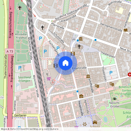 Westliche Stadtmauerstraße 64, 91054 Erlangen