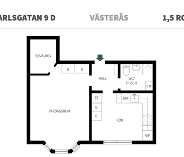 Karlsgatan, Västerås - Foto 6