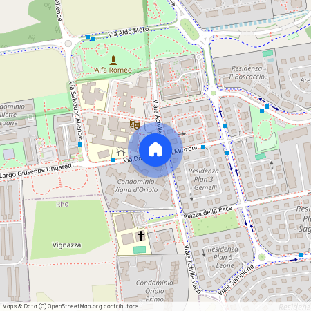 Arese, Via Don Giovanni Minzoni