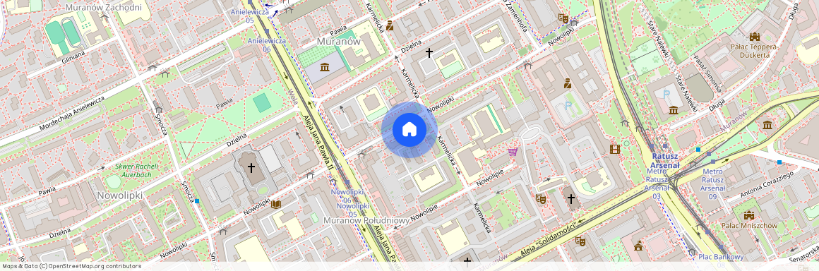 ul. Nowolipki, Muranów, Śródmieście, Warszawa, mazowieckie