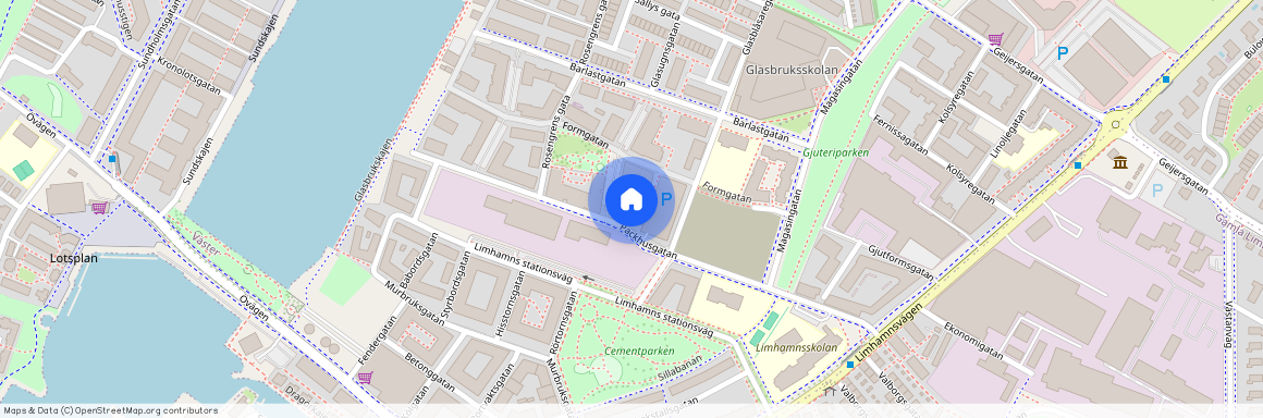 Packhusgatan 13B, Limhamns Hamnområde