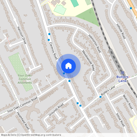 Hillmorton, Four Oaks, Sutton Coldfield