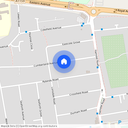 Cumberland Avenue, Southend-On-Sea, SS2