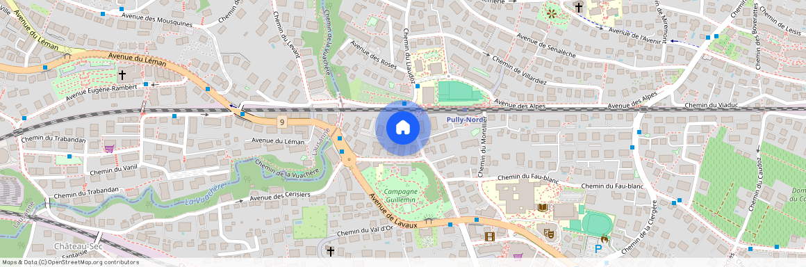 Av. Guillemin 6, 1009, Pully