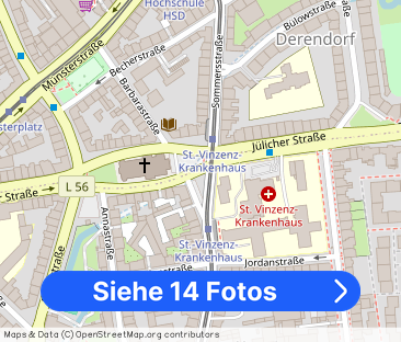 Schicke 4 Zimmer Wohnung mit Balkon in Derendorf! - Foto 1