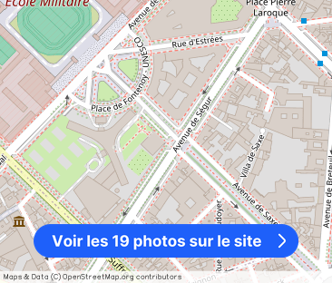 Studio for rent in École Militaire, Paris - Photo 1