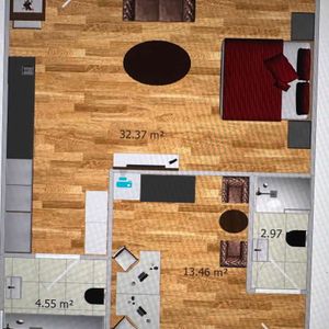 1.5 Zimmer, 37 m², EG - Photo 2