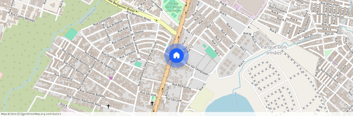 Rua das Olimpíadas, 505, Parque Dois Irmãos, Fortaleza, Ceará, 60761135