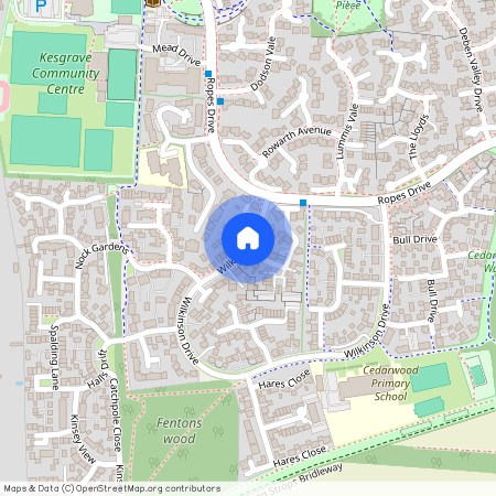 Wilkinson Drive, Kesgrave, Ipswich, Suffolk, UK, IP5
