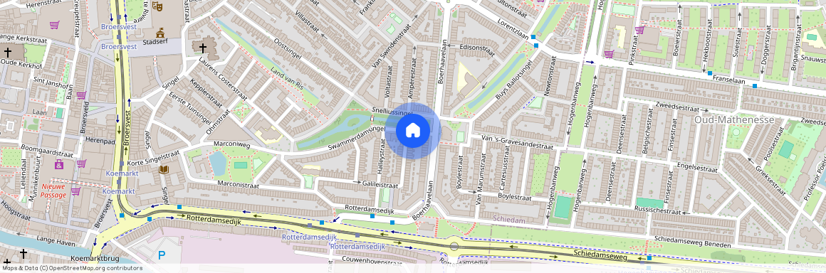 Marconibuurt, 3112 RD, Swammerdamsingel, Schiedam