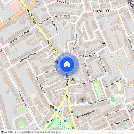 Lydon Road, Clapham Common/ Old Town, SW4