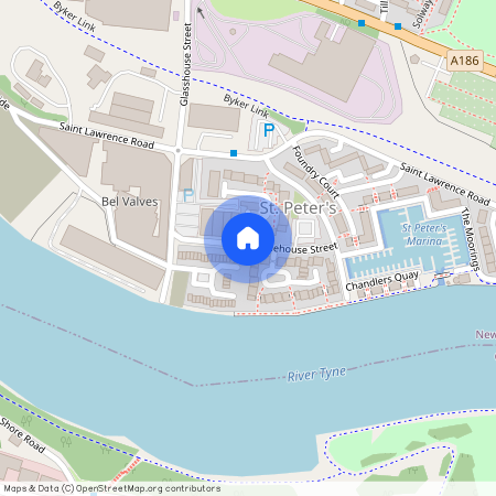 Merchants Wharf, St Peters Basin, Byker