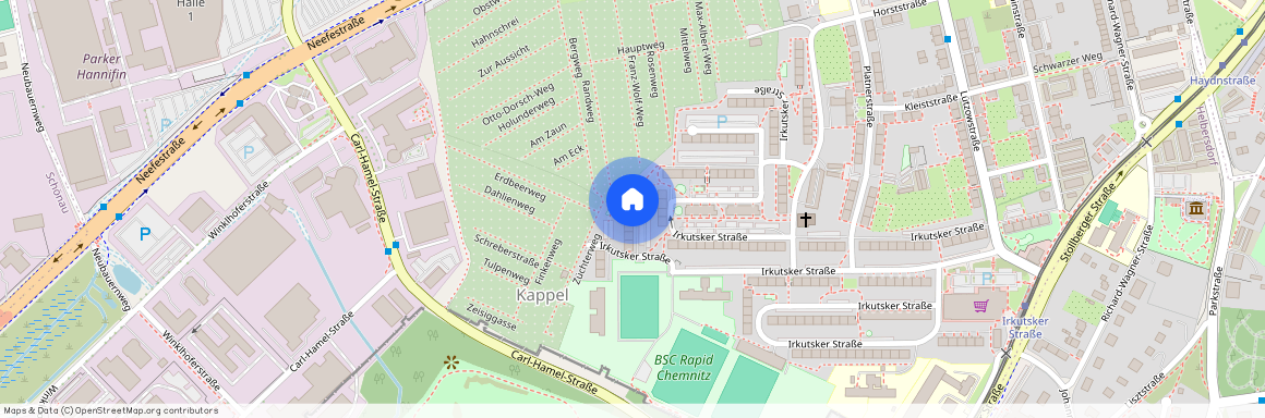 Irkutsker Straße 149, 09119 Chemnitz