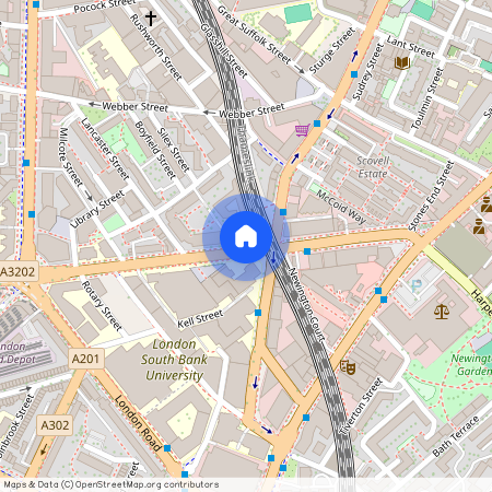 Boulevard Mansions, Borough Road, Borough SE1