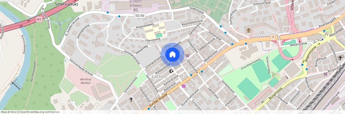 Waldaustrasse 2, 9000 St. Gallen