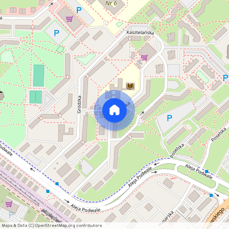 Podzamcze, ul. Kasztelańska, Wałbrzych