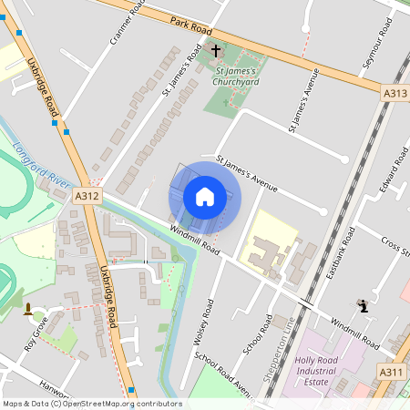 Sanders Close, Hampton Hill, Hampton, TW12