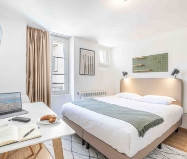 ✨ Studio Meublé et Rénové à Louer – Rue Saint-Laurent 33/35, Lausan... - Photo 1