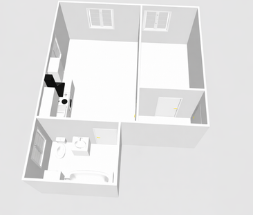 1-Zimmer-Souterrainwohnung mit Stellplatz & zusätzlichem Raum - Photo 1