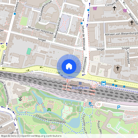 Burgemeester de Raadtsingel 77-B, Burgemeester de Raadtsingel en omgeving, 3311JG, Dordrecht