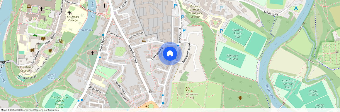 72 Whinney Hill, Durham