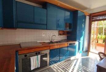Monteverde Vecchio-Terrace: Furnished 2 Bedroom, 2 Bath, spacious kitchen, living, large private terrace and garden. Bright, silent, near shops, services and transport, located on a quite street in a well kept building. Possible parking. Ref 2375