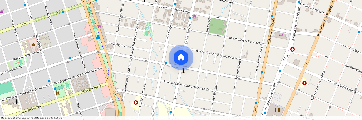 Rua Tamoios, 738 - 80320290 - Vila Izabel - Curitiba