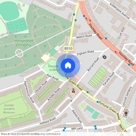 Fortune Green Road, West Hampstead NW6
