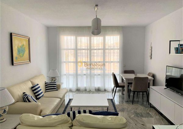 For rent HALF SEASON 1/9/2025 30/6/2026 Nice apartment with sea views in Fuengirola