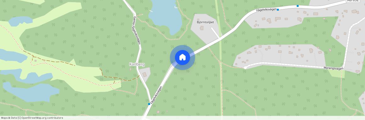 Fågelviksvägen, Ingarö