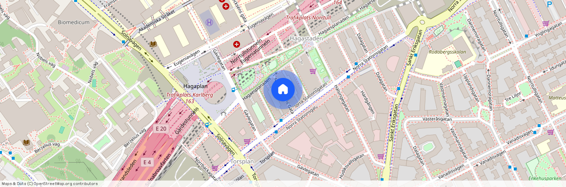 Nina Einhorns Gata, Stockholm