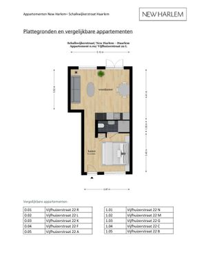 Appartement te huur: Vijfhuizerstraat 22-C 2033 ER Haarlem - Foto 1